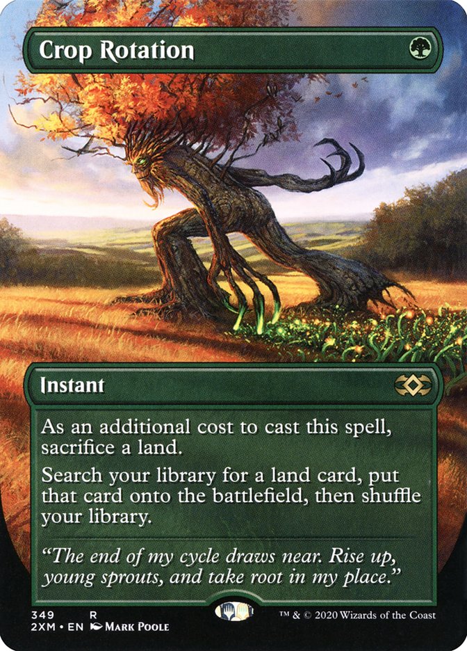 Crop Rotation (Borderless) [Double Masters] | Tabernacle Games