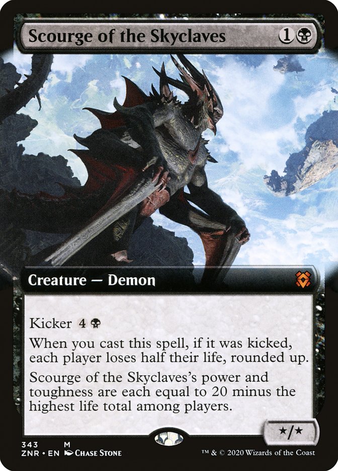 Scourge of the Skyclaves (Extended Art) [Zendikar Rising] | Tabernacle Games