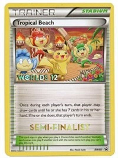 Tropical Beach (BW50) (Semi Finalist) [Black & White: Black Star Promos] | Tabernacle Games