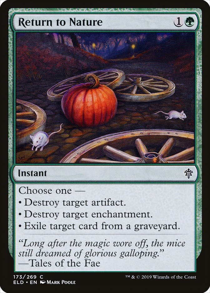 Return to Nature [Throne of Eldraine] | Tabernacle Games