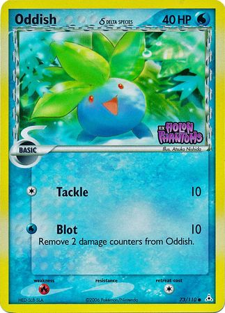 Oddish (73/110) (Delta Species) (Stamped) [EX: Holon Phantoms] | Tabernacle Games