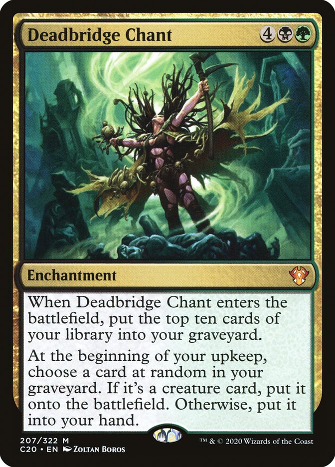 Deadbridge Chant [Commander 2020] | Tabernacle Games