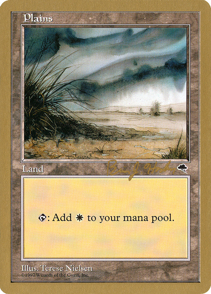 Plains (bh333) (Brian Hacker) [World Championship Decks 1998] | Tabernacle Games