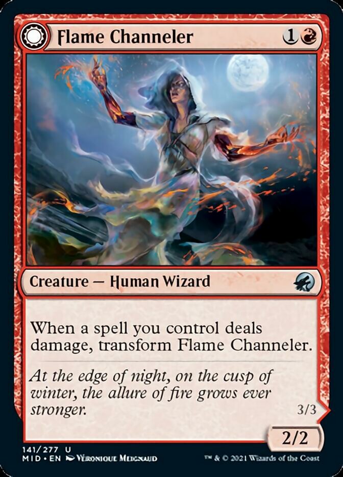 Flame Channeler // Embodiment of Flame [Innistrad: Midnight Hunt] | Tabernacle Games