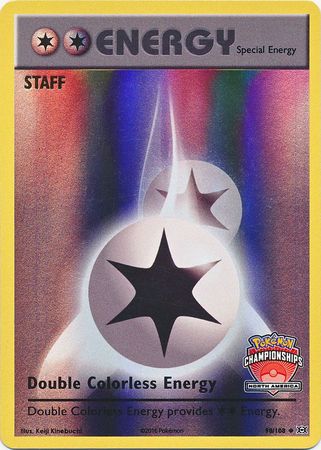 Double Colorless Energy (90/108) (NA Championship Promo Staff) [XY: Evolutions] | Tabernacle Games