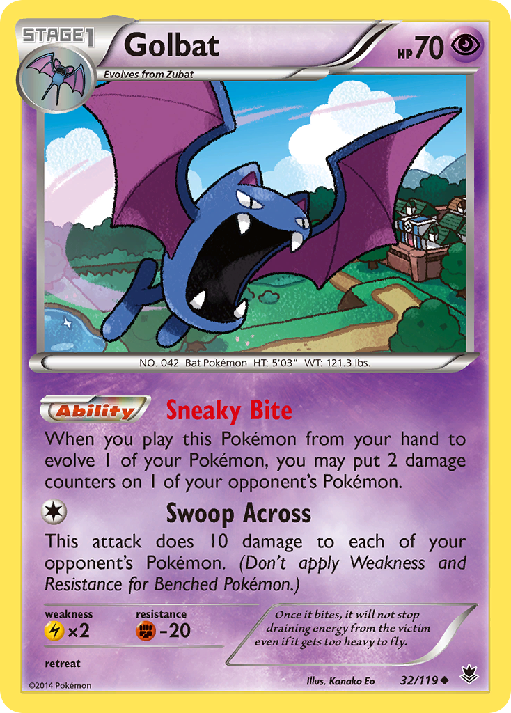 Golbat (32/119) [XY: Phantom Forces] | Tabernacle Games