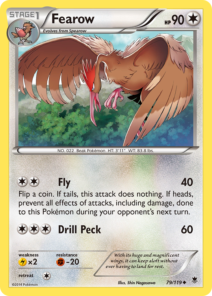 Fearow (79/119) [XY: Phantom Forces] | Tabernacle Games
