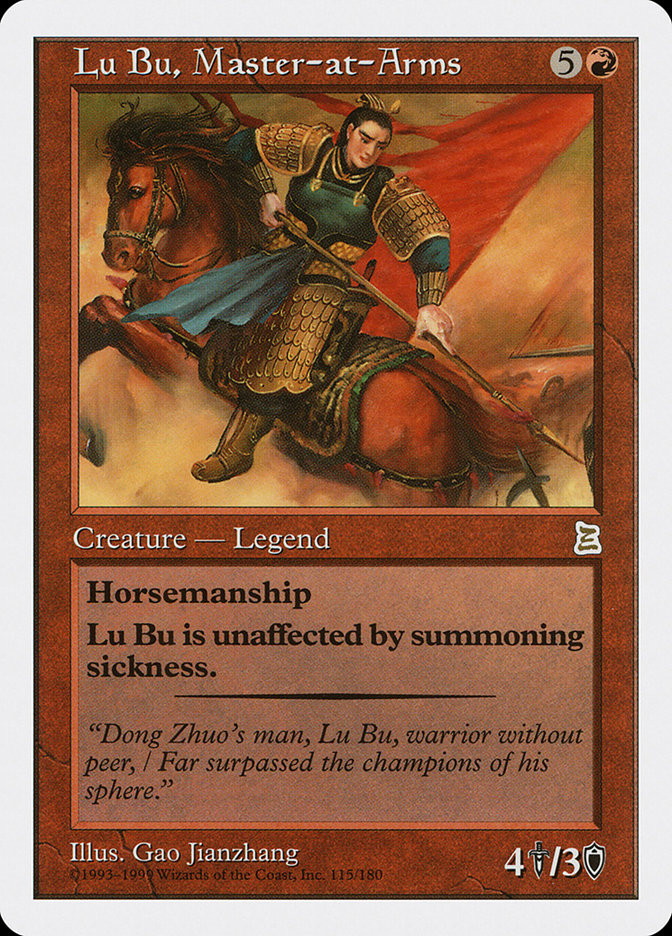 Lu Bu, Master-at-Arms [Portal Three Kingdoms] | Tabernacle Games