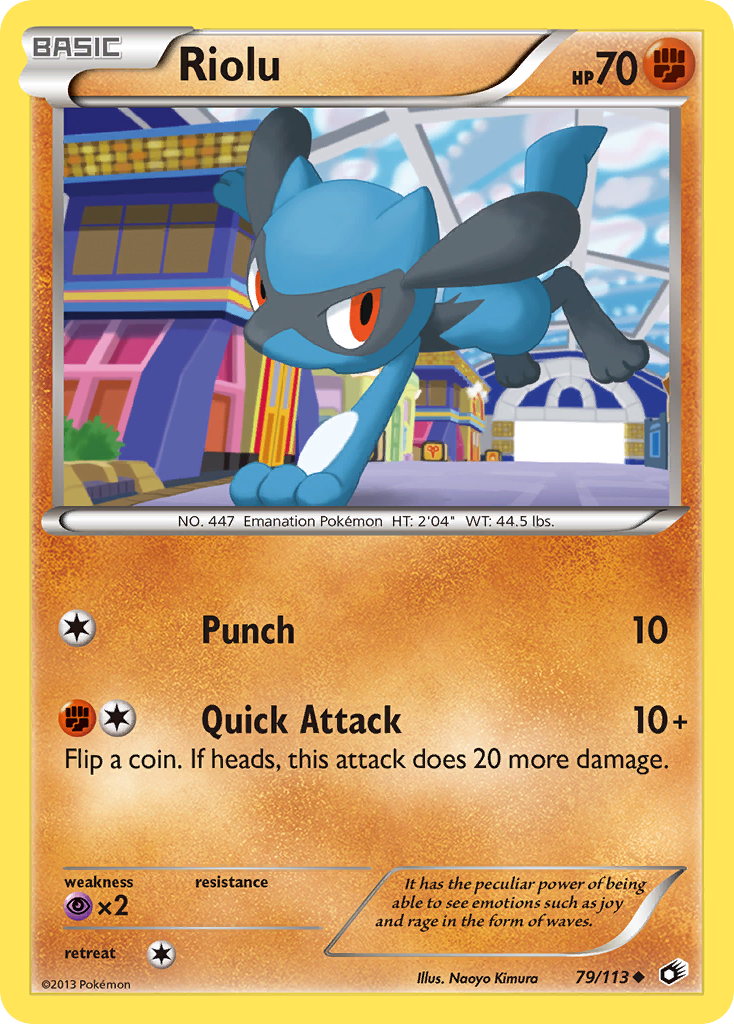 Riolu (79/113) [Black & White: Legendary Treasures] | Tabernacle Games