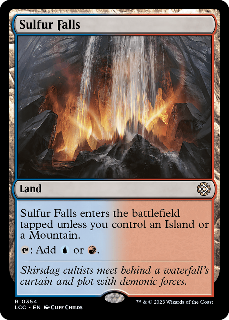 Sulfur Falls [The Lost Caverns of Ixalan Commander] | Tabernacle Games
