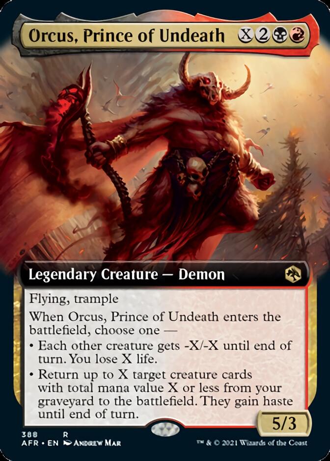 Orcus, Prince of Undeath (Extended) [Dungeons & Dragons: Adventures in the Forgotten Realms] | Tabernacle Games