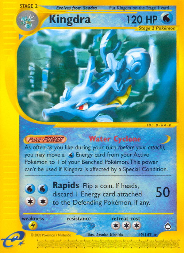 Kingdra (19/147) [Aquapolis] | Tabernacle Games