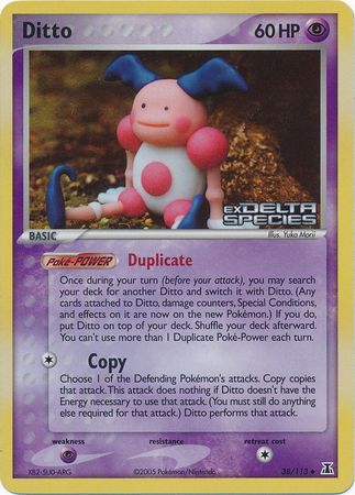 Ditto (38/113) (Stamped) [EX: Delta Species] | Tabernacle Games