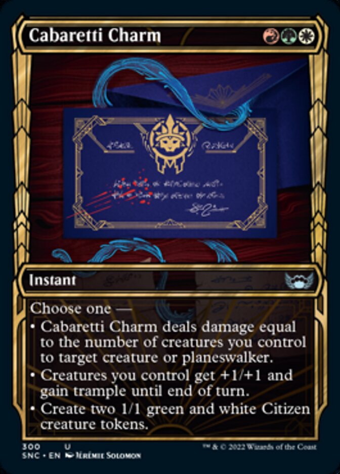 Cabaretti Charm (Showcase Golden Age) [Streets of New Capenna] | Tabernacle Games