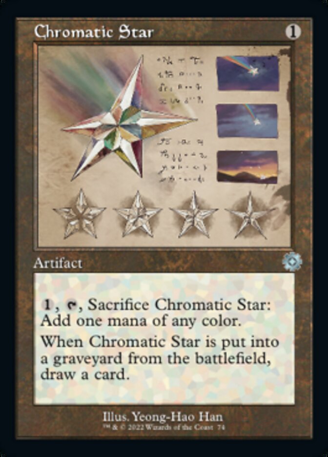 Chromatic Star (Retro Schematic) [The Brothers' War Retro Artifacts] | Tabernacle Games