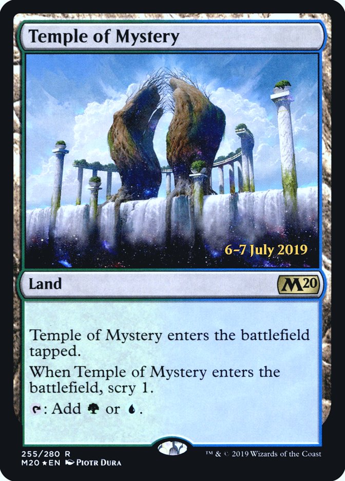 Temple of Mystery  [Core Set 2020 Prerelease Promos] | Tabernacle Games