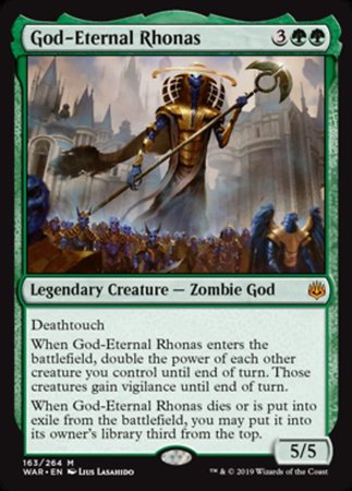 God-Eternal Rhonas [War of the Spark] | Tabernacle Games