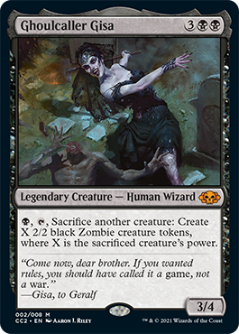 Ghoulcaller Gisa [Commander Collection: Black] | Tabernacle Games