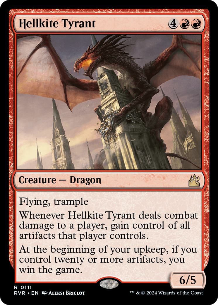 Hellkite Tyrant [Ravnica Remastered] | Tabernacle Games