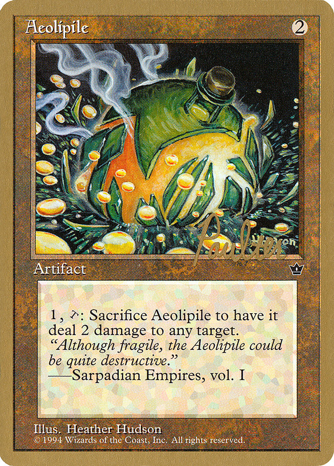 Aeolipile (Preston Poulter) [Pro Tour Collector Set] | Tabernacle Games