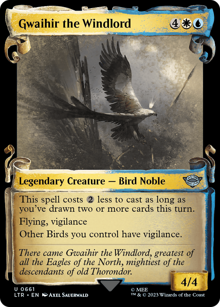 Gwaihir the Windlord [The Lord of the Rings: Tales of Middle-Earth Showcase Scrolls] | Tabernacle Games