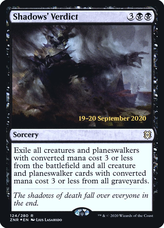 Shadows' Verdict  [Zendikar Rising Prerelease Promos] | Tabernacle Games