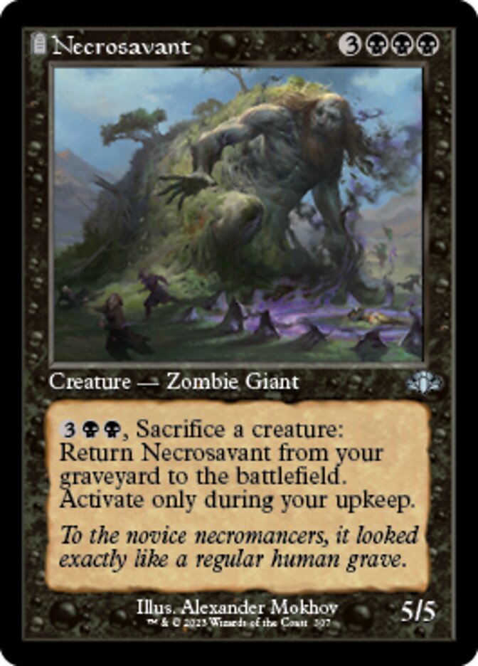 Necrosavant (Retro) [Dominaria Remastered] | Tabernacle Games