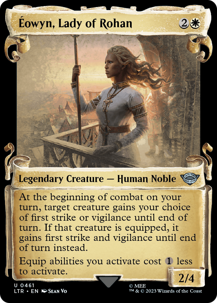 Eowyn, Lady of Rohan [The Lord of the Rings: Tales of Middle-Earth Showcase Scrolls] | Tabernacle Games