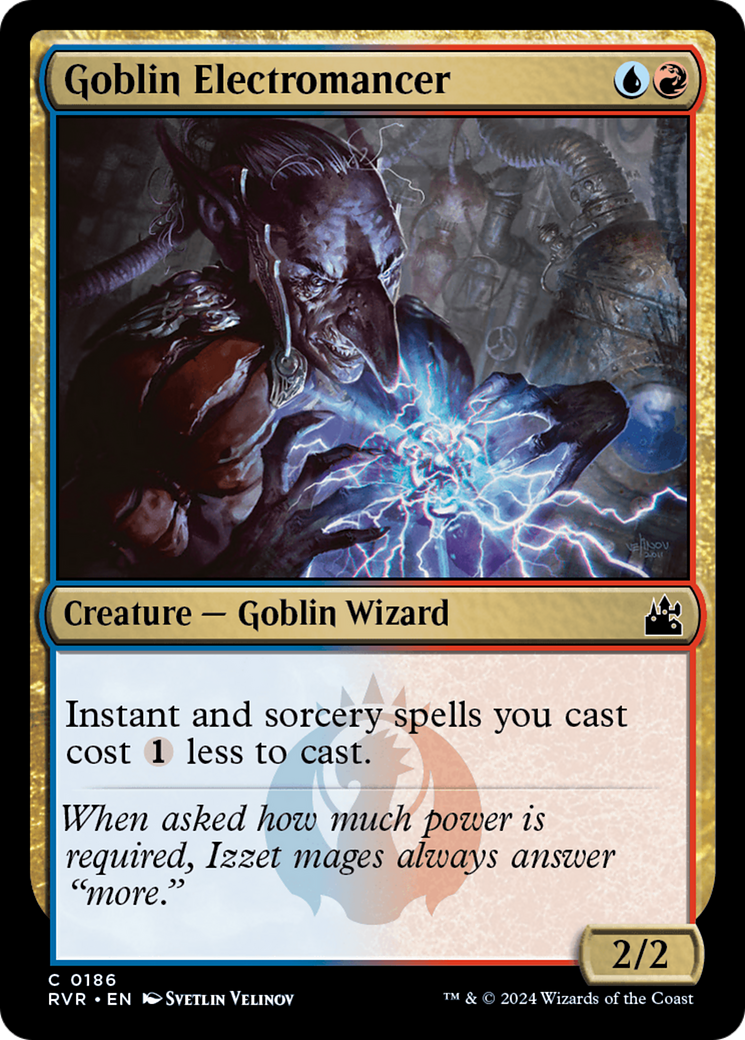 Goblin Electromancer [Ravnica Remastered] | Tabernacle Games