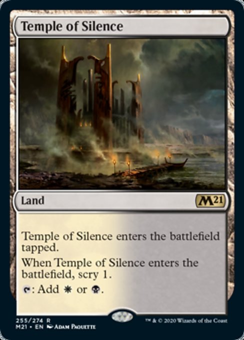 Temple of Silence [Core Set 2021] | Tabernacle Games