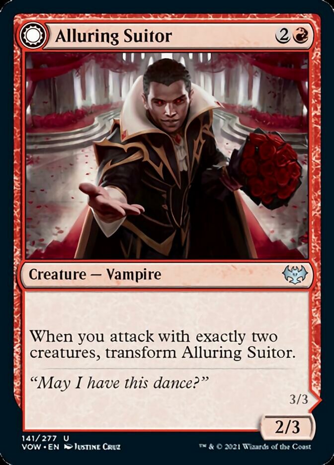 Alluring Suitor // Deadly Dancer [Innistrad: Crimson Vow] | Tabernacle Games