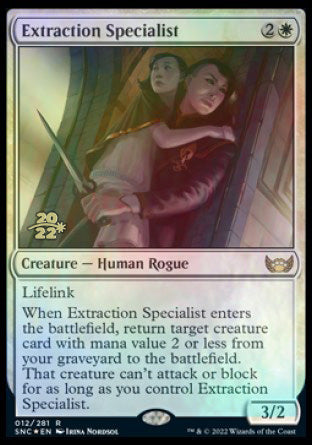 Extraction Specialist [Streets of New Capenna Prerelease Promos] | Tabernacle Games