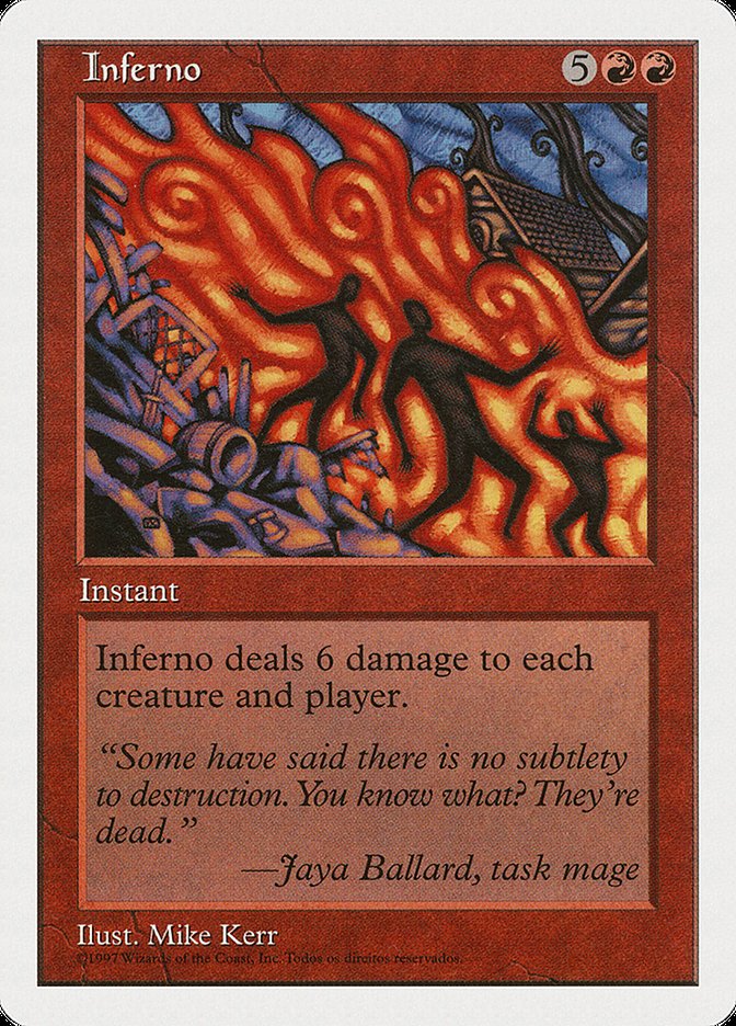 Inferno (Portuguese Copyright) [Fifth Edition] | Tabernacle Games