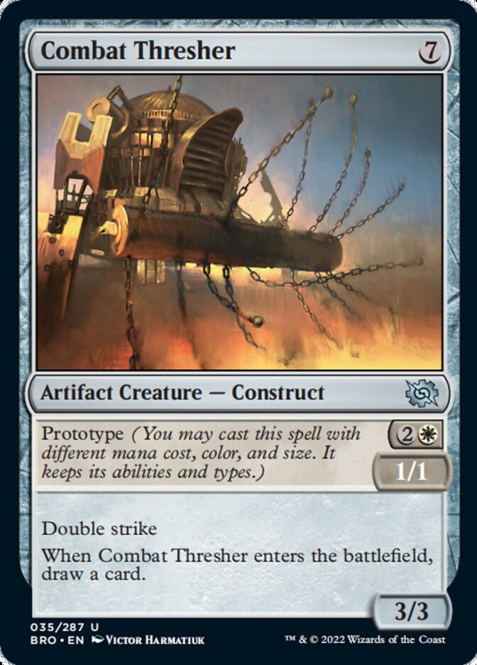 Combat Thresher [The Brothers' War] | Tabernacle Games