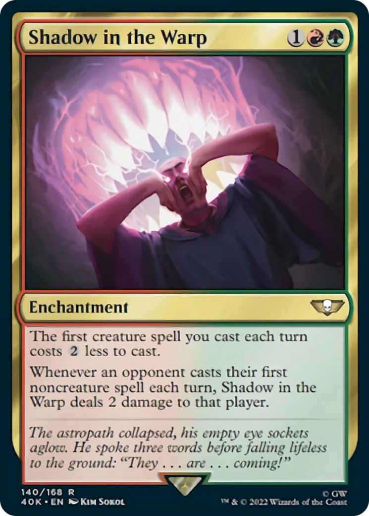 Shadow in the Warp (Surge Foil) [Universes Beyond: Warhammer 40,000] | Tabernacle Games