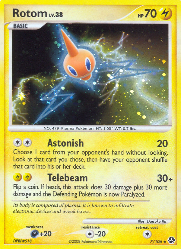 Rotom (7/106) [Diamond & Pearl: Great Encounters] | Tabernacle Games