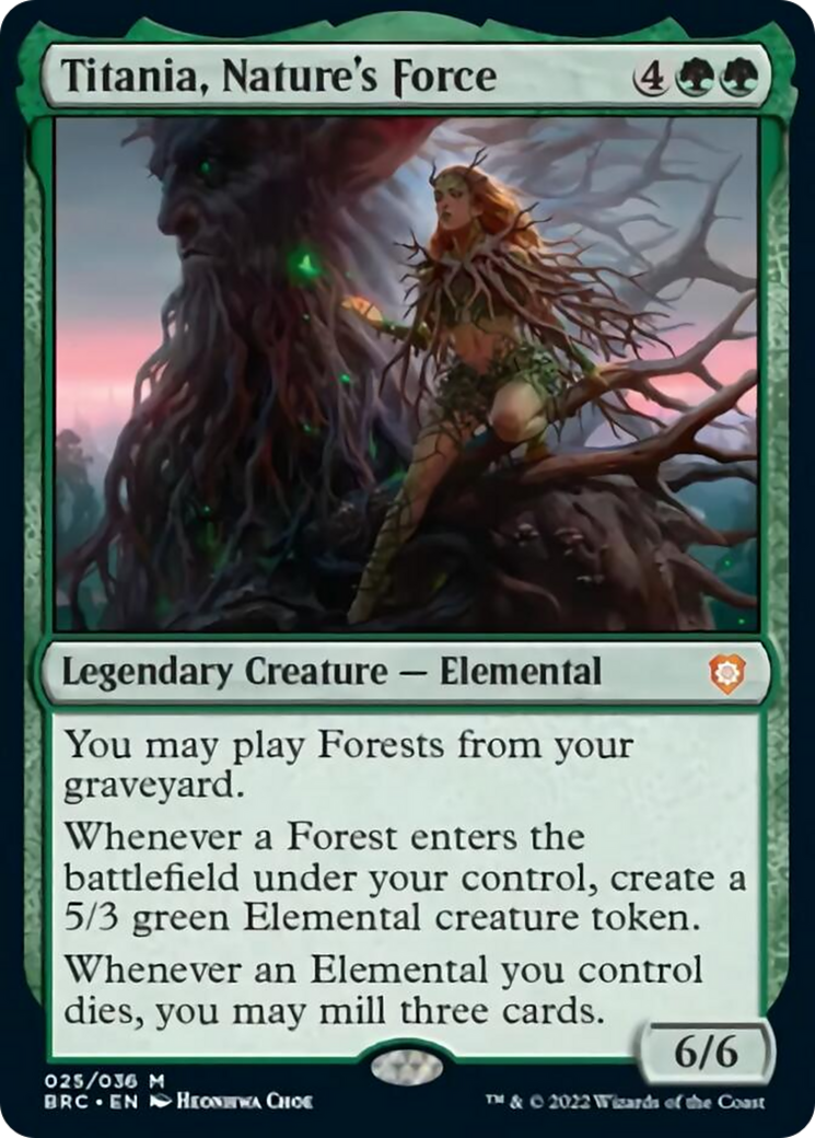 Titania, Nature's Force [The Brothers' War Commander] | Tabernacle Games