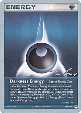 Darkness Energy (87/108) (Legendary Ascent - Tom Roos) [World Championships 2007] | Tabernacle Games