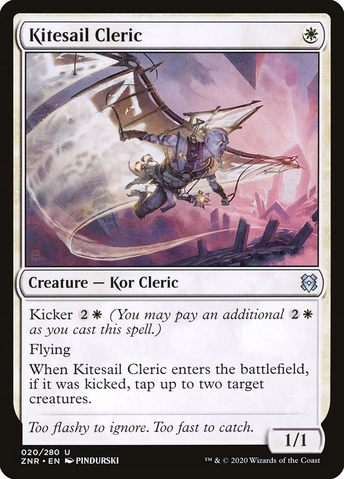 Kitesail Cleric [Zendikar Rising] | Tabernacle Games