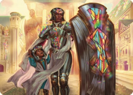 Guardian of New Benalia Art Card [Dominaria United Art Series] | Tabernacle Games