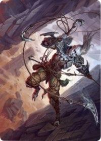 Akiri, Fearless Voyager Art Card [Zendikar Rising Art Series] | Tabernacle Games