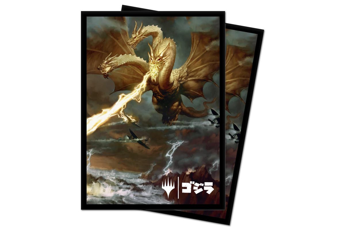 Ghidorah, King of the Cosmos Sleeves (100ct) | Tabernacle Games