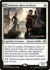 Kytheon, Hero of Akros [Magic Origins Promos] | Tabernacle Games