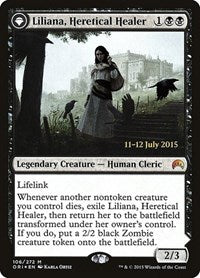 Liliana, Heretical Healer [Magic Origins Promos] | Tabernacle Games