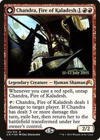 Chandra, Fire of Kaladesh [Magic Origins Promos] | Tabernacle Games