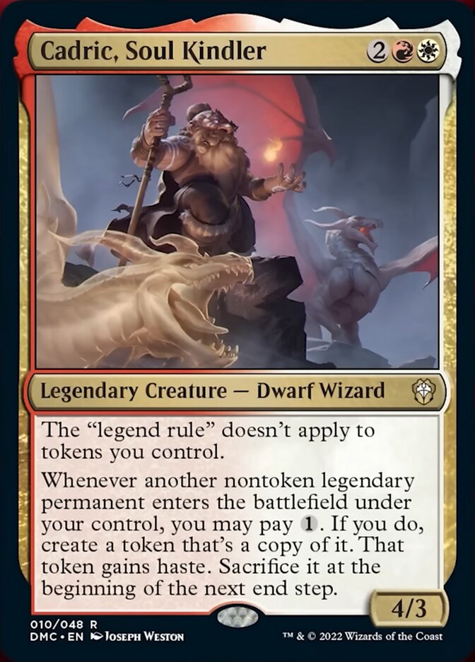 Cadric, Soul Kindler [Dominaria United Commander] | Tabernacle Games