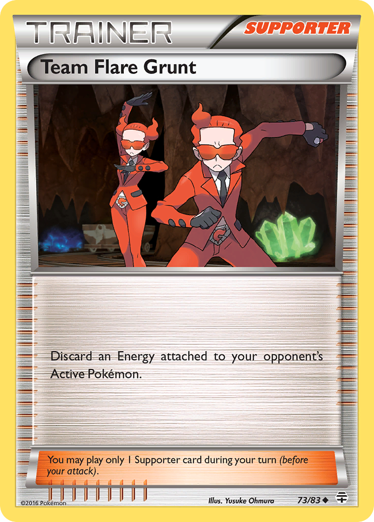 Team Flare Grunt (73/83) [XY: Generations] | Tabernacle Games