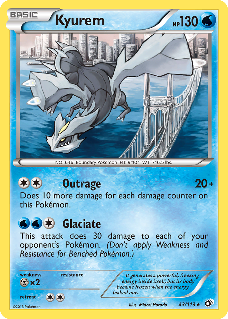 Kyurem (43/113) [Black & White: Legendary Treasures] | Tabernacle Games