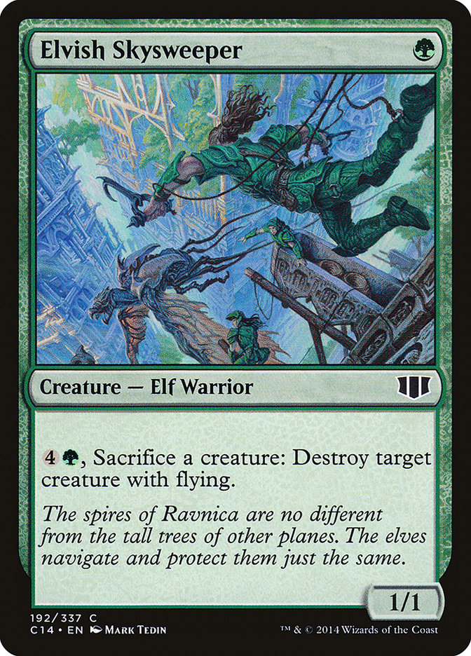 Elvish Skysweeper [Commander 2014] | Tabernacle Games