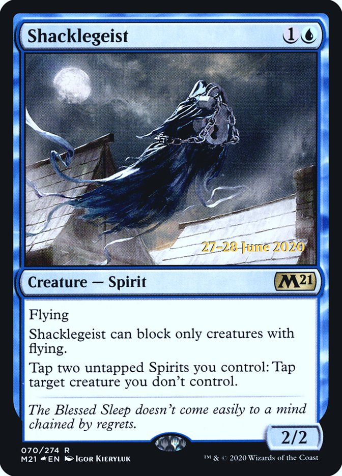 Shacklegeist  [Core Set 2021 Prerelease Promos] | Tabernacle Games